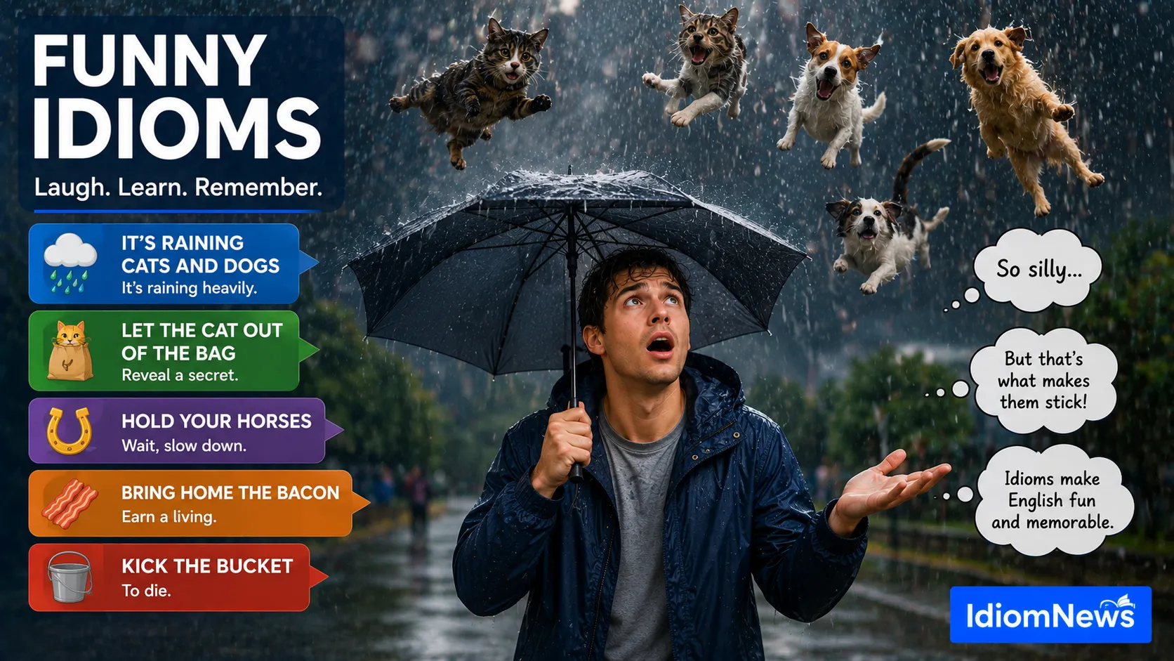 funny idioms