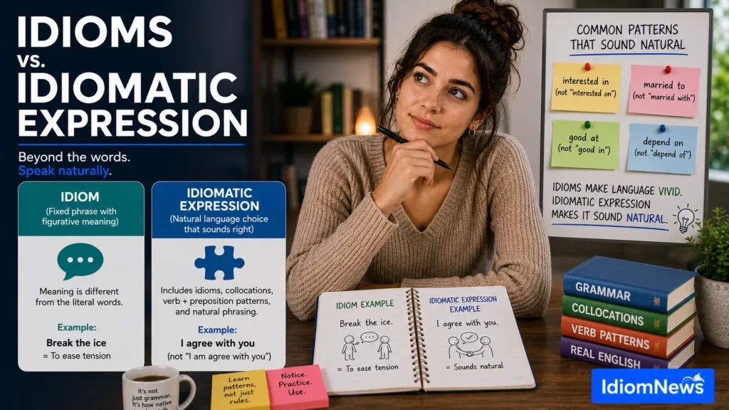 idioms and idiomatic expression