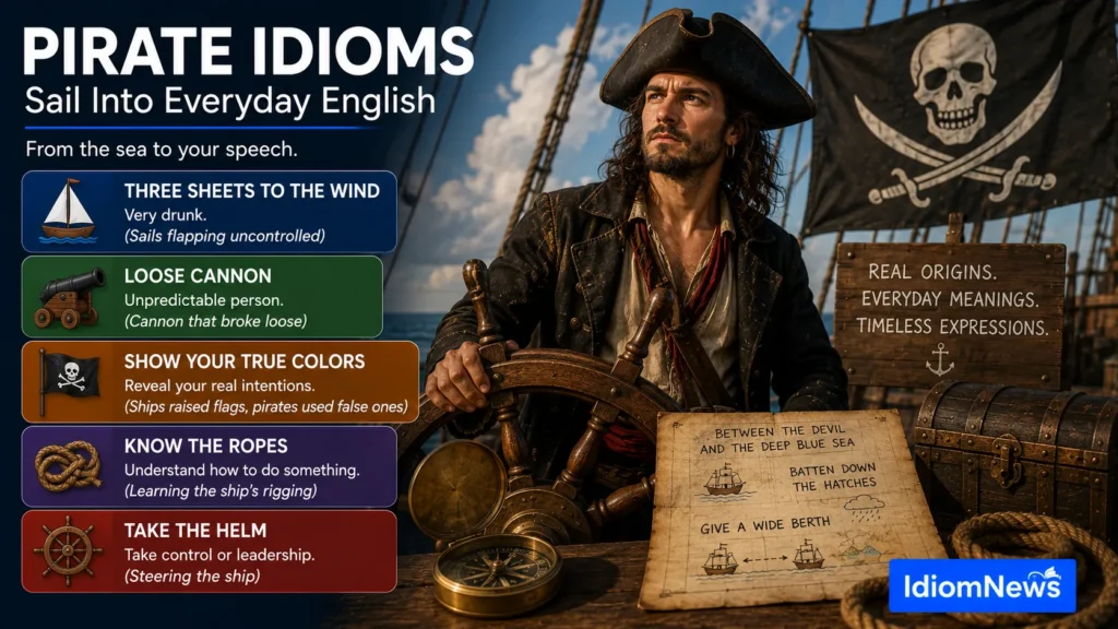 idioms with pirate