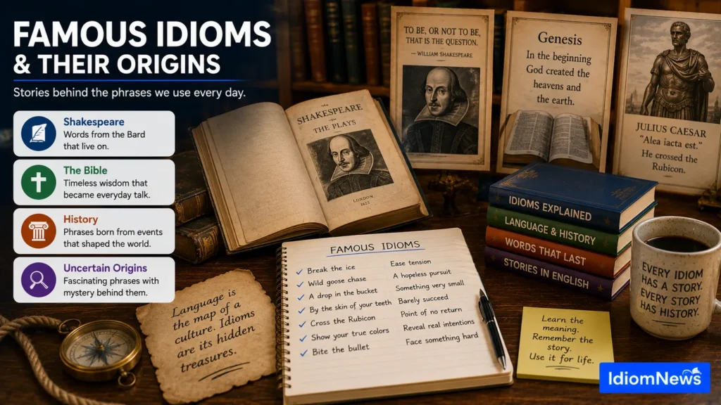 famous idioms