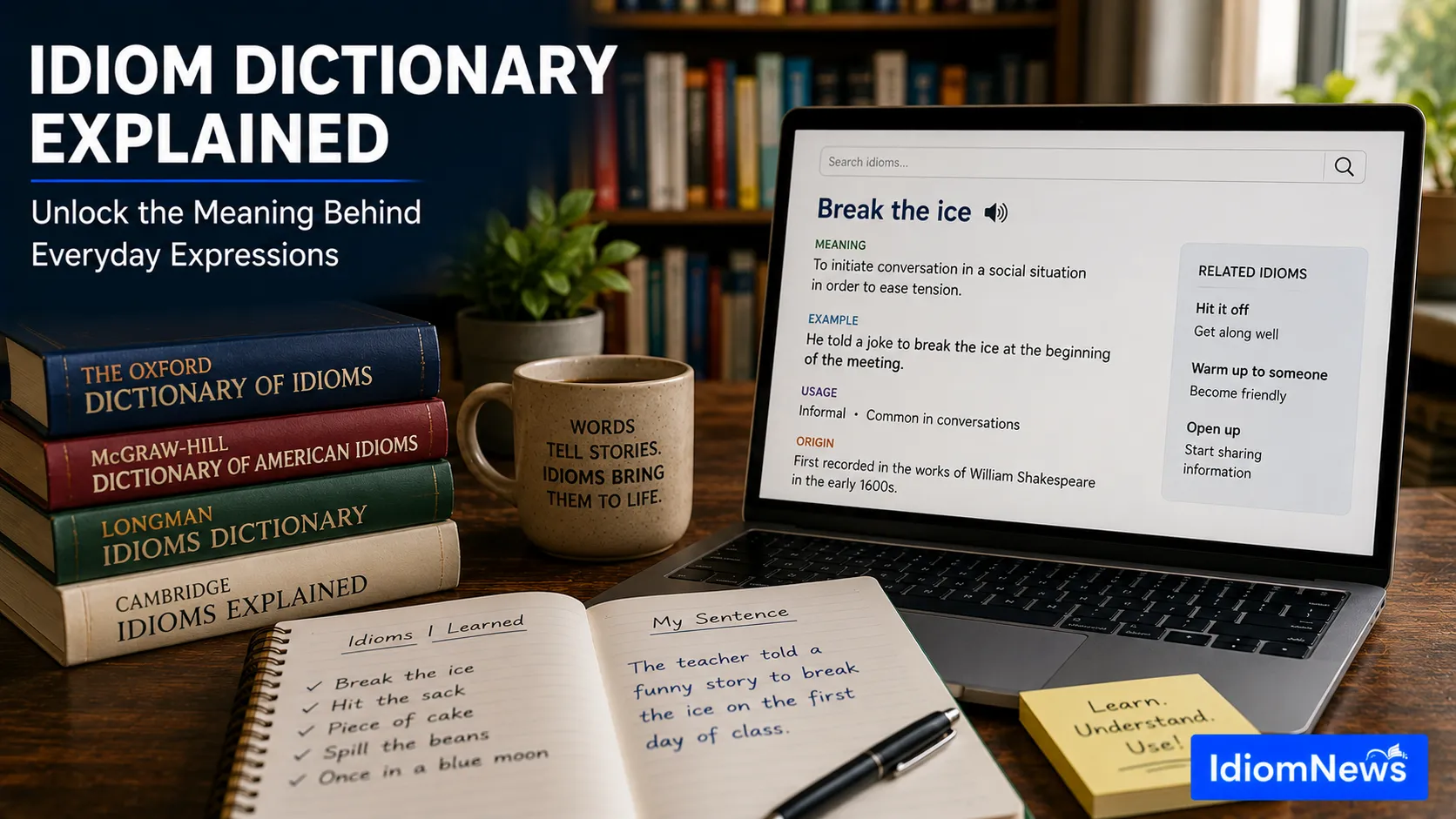 idiom dictionary