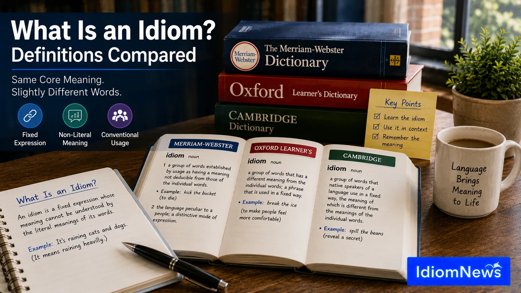 what is an idiom definition