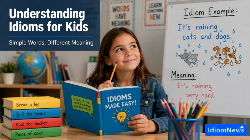 idiom definition for kids