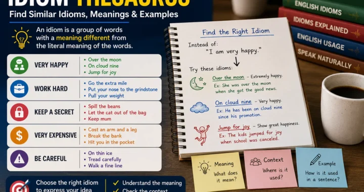 idiom thesaurus