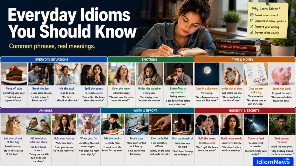 some examples of idioms