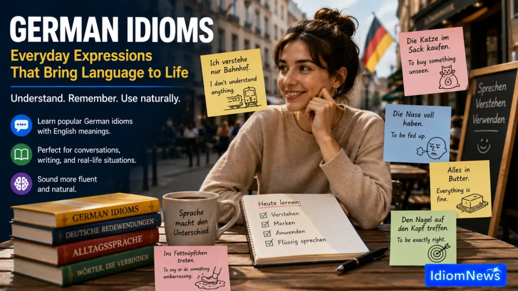 german idioms